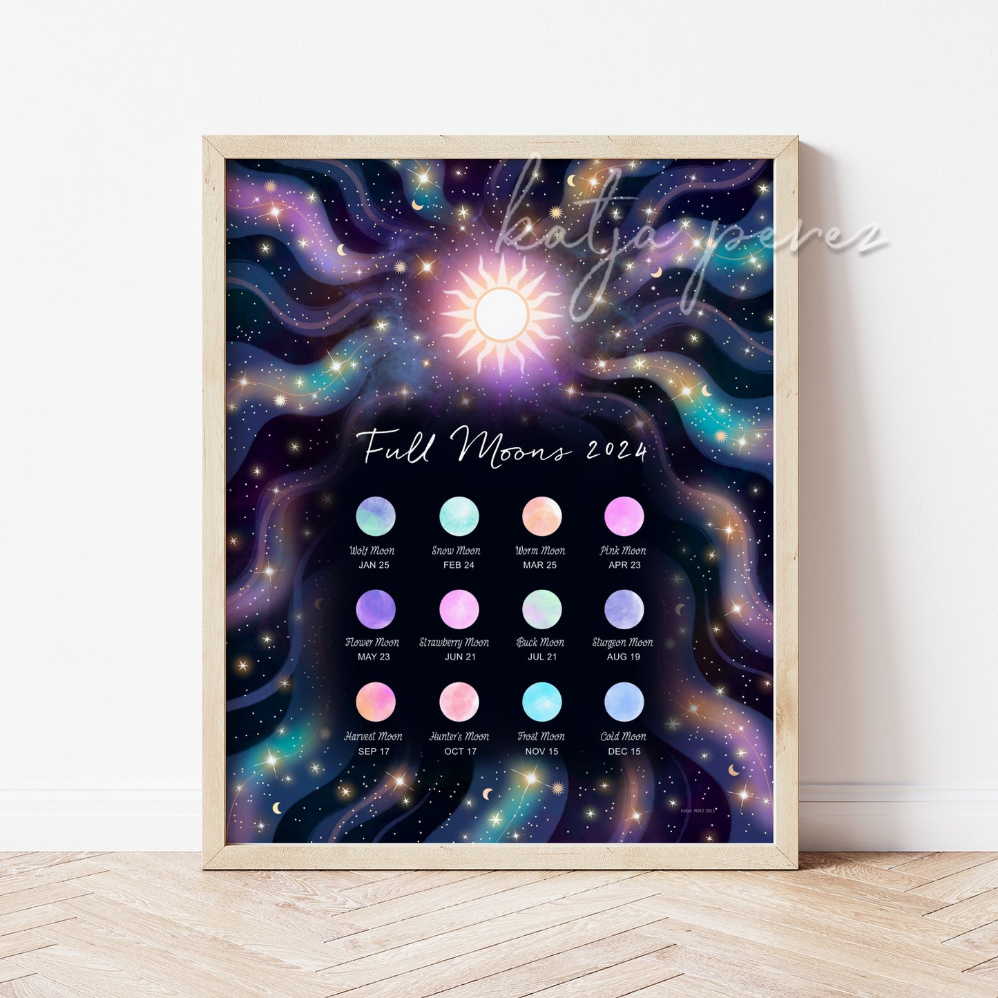 Full Moons 2024 Calendar