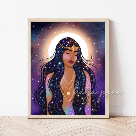 Stars in Her Hair