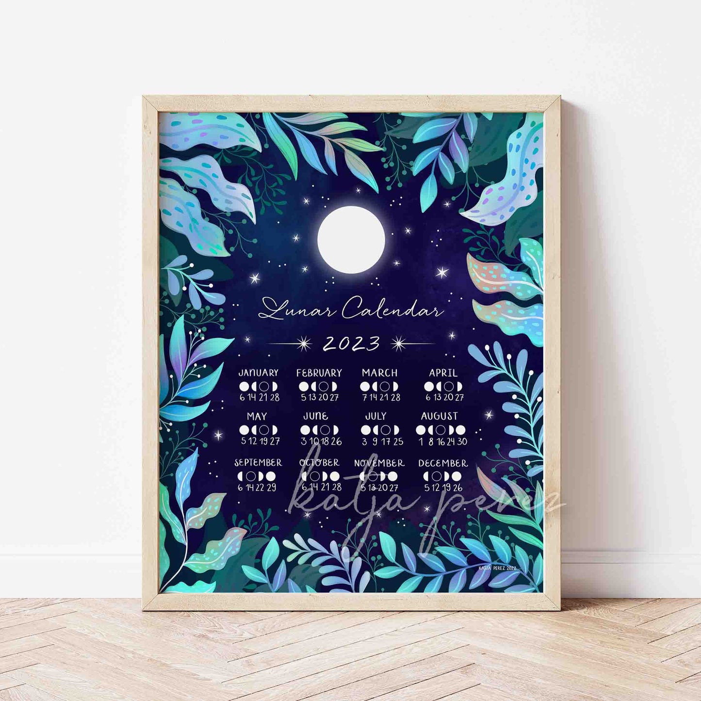 Lunar Calendar 2023 - Magical Plants