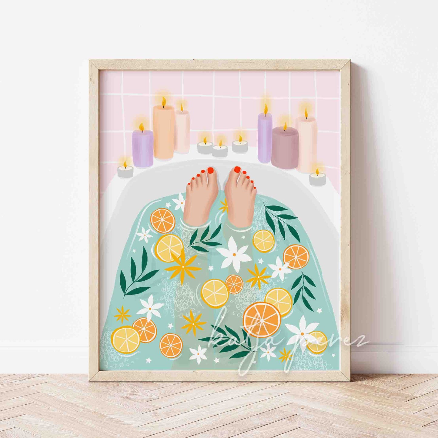 Kräuterbad zur Selbstpflege