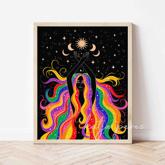 Rainbow Goddess