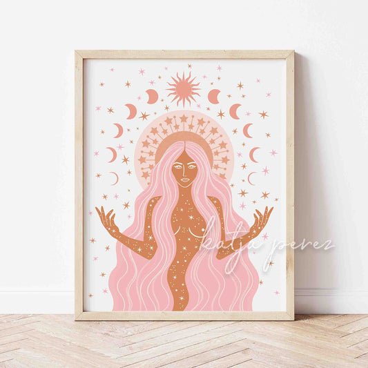Rose Gold Goddess